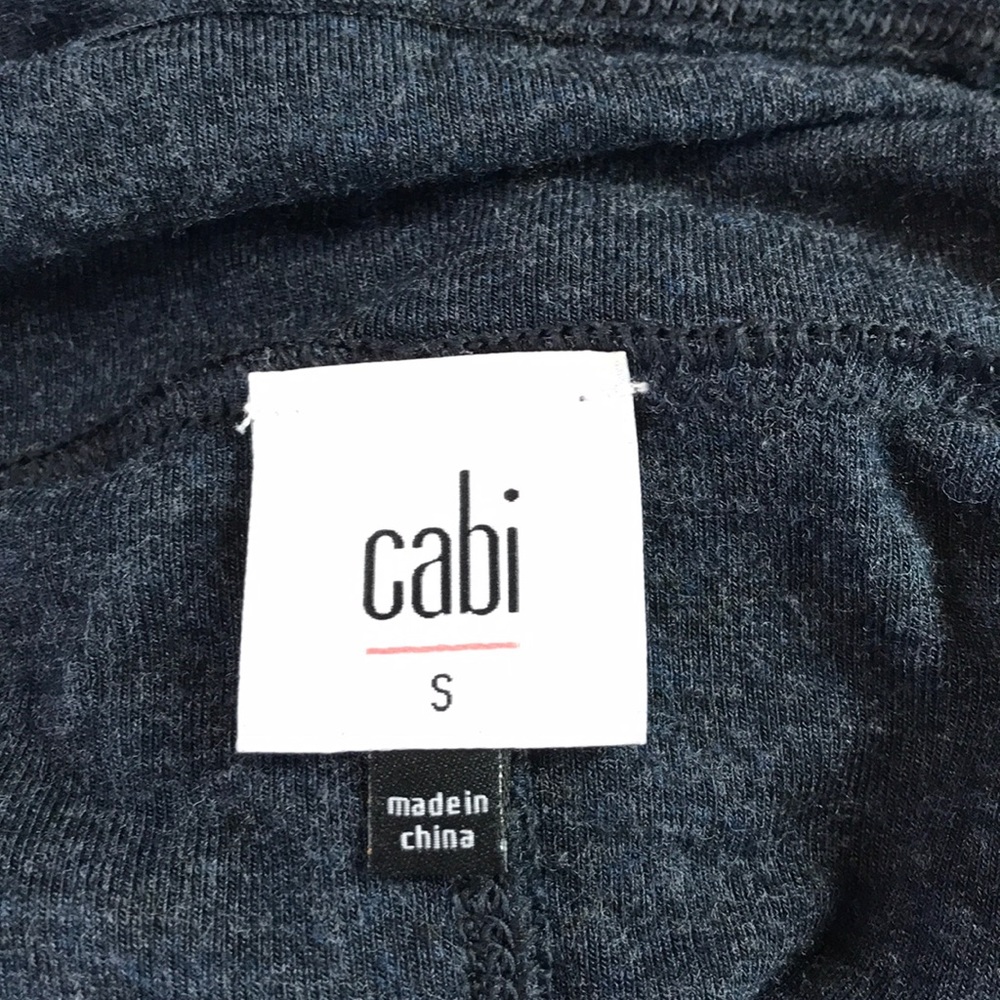 Cabi Quinn Tee Cowl Neck Long Sleeve - Picture 3 of 6